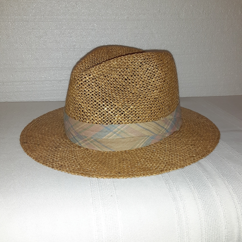 Summer unisex Panama straw sun hats size small